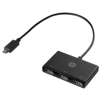 USB-Концентратор HP USB-C to 3 USB-A Hub (Z6A00AA)