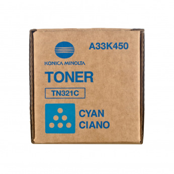 Тонер Konica Minolta TN-321C Cyan (A33K450)