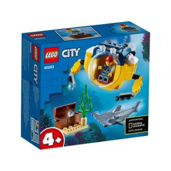 Конструктор LEGO City Океан: міні-субмарина 60263 (60263)