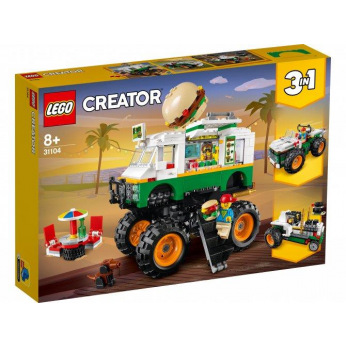 Конструктор LEGO Creator Грузовик-монстр с гамбургерами (31104)