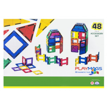 Конструктор Playmags магнитный набор 48 эл. PM161 (PM161)