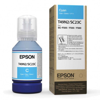 Чернила для Epson SureColor SC-F500 EPSON  Cyan 140мл C13T49N200