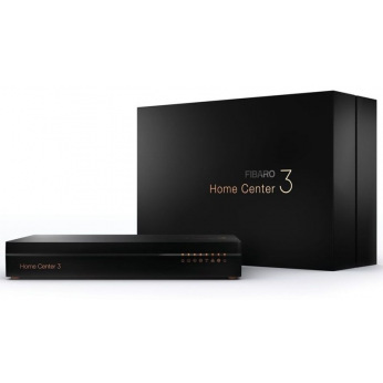 Контролер розумного будинку Fibaro Home Center 3 (Z-Wave), чорний (FGHC3)