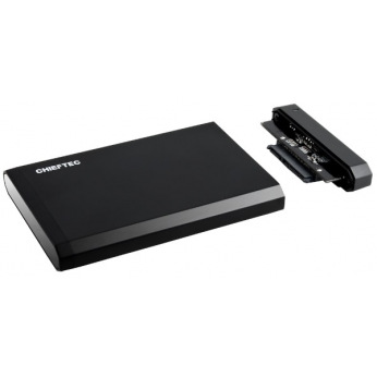 Корпус для 2.5" HDD/SSD CHIEFTEC External Box CEB-2511-U3,aluminium/plastic,USB3.0,RETAIL (CEB-2511-U3)