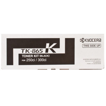 Тонер Kyocera Mita TK-865K Black (1T02JZ0EU0)