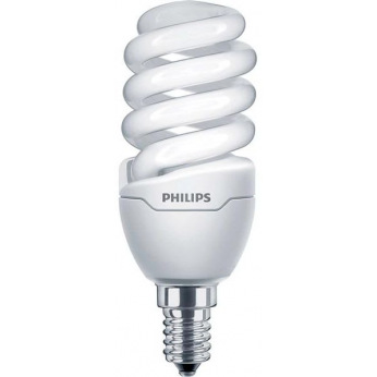 Лампа энергосберегающая Philips E14 12W 220-240V WW 1PF/6 Tornado T2 mini (929689174503)