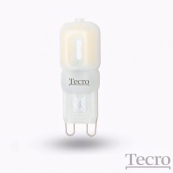 Лампа светодиодная Tecro G9, 3Вт, 4100K, аналог галогеновой лампы 30Вт (PRO-G9-3W-220V 4100K)