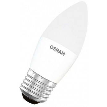 Лампа светодиодная Osram LED STAR E27 6.5-60W 4000K 220V B35 (4058075134201)