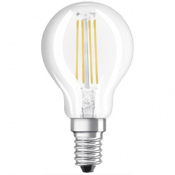 Лампа светодиодная Osram LED VALUE E14 4-40W 2700K 220V P45 FILAMENT (4058075819696)