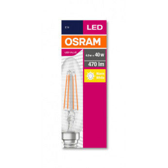 Лампа светодиодная Osram LED Value FILAMENT B40 4W (470Lm) 2700K E14 (4058075288706)