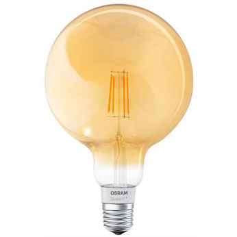 Лампа светодиодная Osram SMART LED Е27 5.5-60W 2700K 220V G125 FILAMENT GOLD Bluetooth (4058075174504)