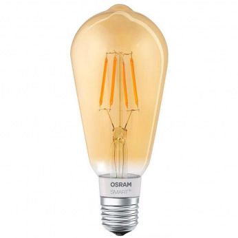 Лампа светодиодная Osram SMART LED Е27 5.5-60W 2700K 220V ST64 FILAMENT GOLD Bluetooth (4058075174528)