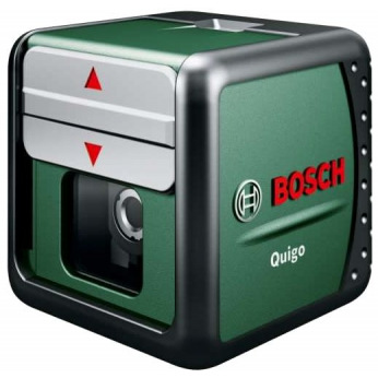 Лазер Bosch iз прямими и хрестоподiбними лiнiями Quigo Plus, алюмінієвий штатив 1.1 м (0.603.663.600)