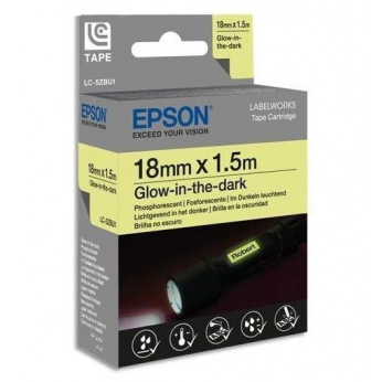 Картридж Epson LC-5ZBU1 Glow Black/Glw 18mm x 1.5m (C53S626413)