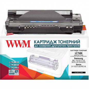 Картридж для Xerox Black (109R00748) WWM 1710D3  Black LC16N