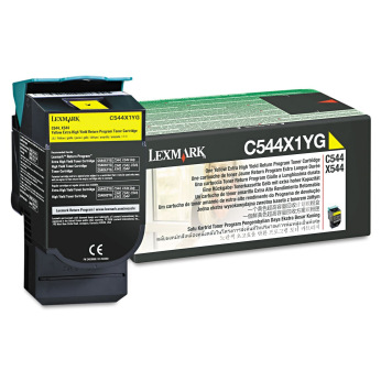 Картридж для Lexmark X544n, X544dn, X544dtn, X544dw Lexmark  Yellow C544X1YG