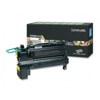 Картридж для Lexmark X792dtfe Lexmark  Yellow X792X1YG