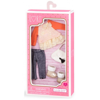Набор одежды для кукол LORI с кружевами LO30002Z (LO30002Z*)