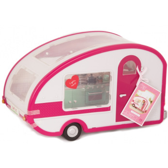 Транспорт для кукол LORI Кемпер розовый LO37011Z (LO37011Z*)