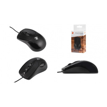 Маніпулятор "Миша" 2E USB, Black (2E-MF106UB)