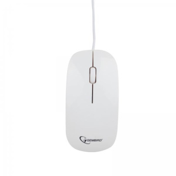 Мишка Gembird MUS-103-W, USB, White ( MUS-103-W)