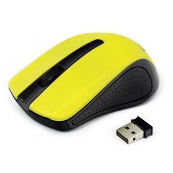 Манипулятор "Мышь" Gembird MUSW-101-Y, беспроводная, USB, Yellow ( MUSW-101-Y)