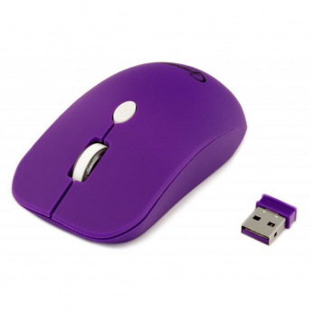 Маніпулятор "Миша" Gembird MUSW-102-B, бездротова, USB, Purple ( MUSW-102-B)