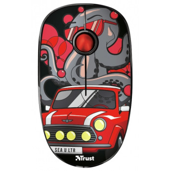 Мышка SKETCH SILENT WL MOUSE RED (23336_Trust)