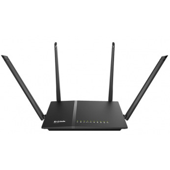 Маршрутизатор D-Link DIR-815 AC1200, 4xFE LAN, 1xFE WAN, 1xUSB2.0, 4x5dBi антенны (DIR-815)