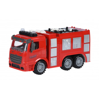 Машинка инерционная Same Toy Truck Пожарная машина со светом и звуком  (98-618AUt)