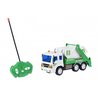 Машинка на р/к Same Toy CITY Вантажівка з контейнером зелений 1640Ut (F1640Ut)