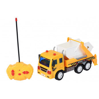 Машинка на р/у Same Toy CITY Грузовик с контейнером желтый (F1606Ut)