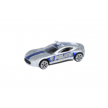 Машинка Same Toy Model Car полиция серая  (SQ80992-But-6)