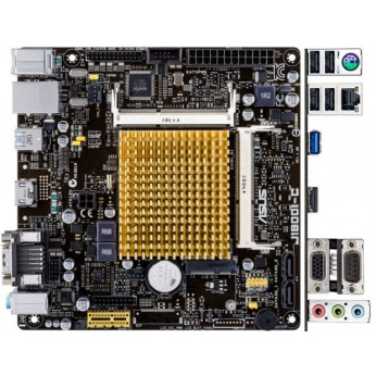 Материнская плата ASUS J1800I-C CPU Celeron Dual-Core (2.41GHz) 2xDDR3 (SO) VGA-HDMI COM mITX (J1800I-C)