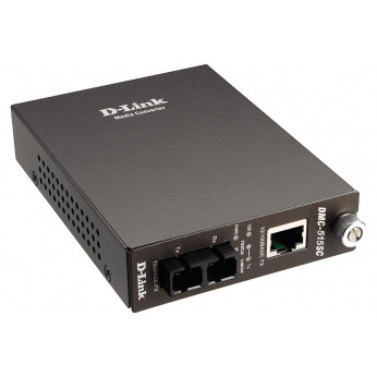 Медіаконвертер D-Link DMC-515SC 100BaseTX to SM Fiber (15км) (DMC-515SC)