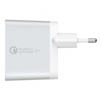 Мережевий ЗП Belkin Home Charger (27W) Power Delivery/Quick Charge 4.0, USB-C 1.2m, silver (F7U074VF04-SLV)