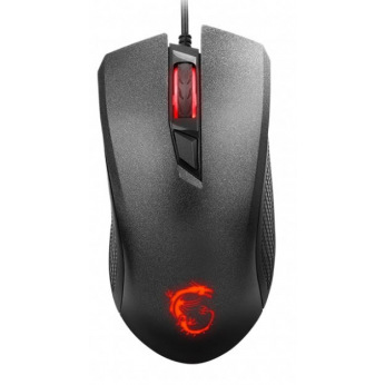 Мышь MSI Clutch GM10 Black GAMING Mouse (S12-0401640-AP1)