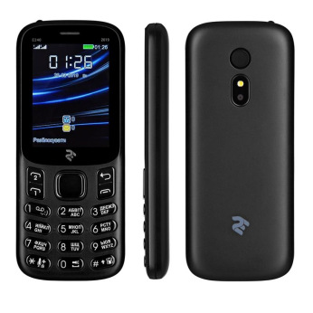 Мобільний телефон 2E E240 2019 DUALSIM Black (680576169990)