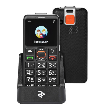 Мобільний телефон 2E T180 SingleSim Black (708744071125)