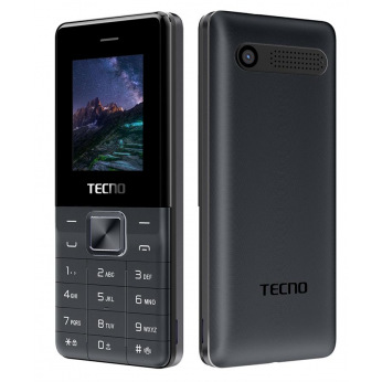 Мобільний телефон Tecno T301 Dual SIM Black (4895180743320)