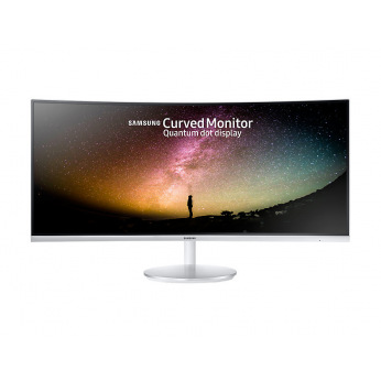 Монитор CURVED QLED LCD Samsung 34" C34J791 UWQHD 4ms, DP, HDMI, VA, HP, MM, 2xThunderbolt 3, 21:9 (LC34J791WTIXCI)