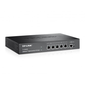 Мультисервисный маршрутизатор TP-Link TL-ER6020 2xGE LAN, 2xGE WAN, 1xGE LAN/DMZ, 1xCons RJ45, VPN (TL-ER6020)