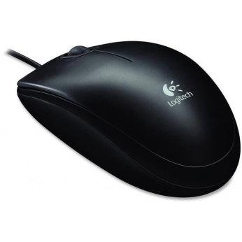 Мышка Logitech B100 USB Black (910-003357)