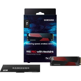 накопичувач Samsung SSD 990 PRO 1TB PCIe 4.0 M.2 ( NVMe) HS 990 PRO 1TB PCIe MZ-V9P1T0CW (MZ-V9P1T0CW)