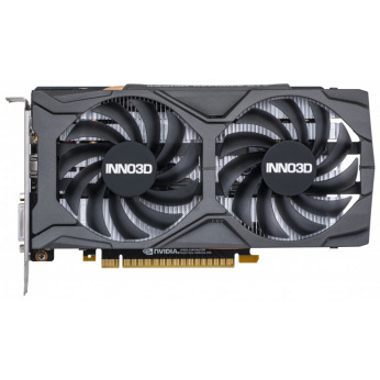 Відеокарта INNO3D nVidia GTX 1650 Super GPU: 1755MHz MEM: 4G GDDR6 12.0Gbps DP+HDMI+DVI Inno3D GTX 1650SUPER TwinX2 OC (N165S2-04D6X-1720VA31)