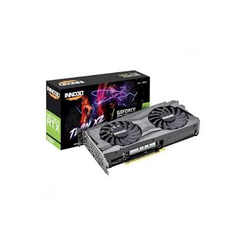 Відеокарта GEFORCE RTX 3060 8GB TWIN X2  (1777MHz/15Gbps)/8GB GDDR6/128-bit/DP+DP+DP+HDMI/V RTX 3060 8GB TWIN X2 (N30602-08D6-11902130)