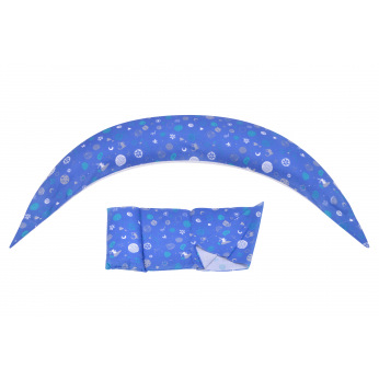 Набір аксесуарів для подушки Nuvita DreamWizard (наволочка, міні-подушка) Синій NV7101Blue (NV7101BLUE)