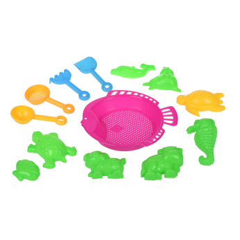 Набір для гри з піском Same Toy 13 од рожевий B002-3Ut-2 (B002-3Ut-2)