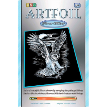 Набор для творчества Sequin Art ARTFOIL SILVER Сипуха  (SA0537)