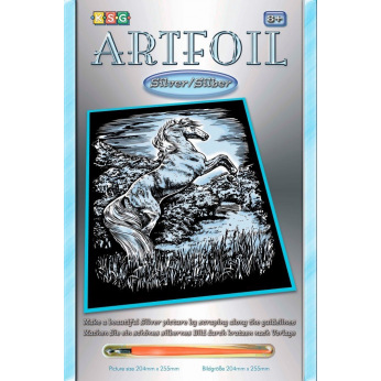 Набор для творчества Sequin Art ARTFOIL SILVER Жеребець  (SA1033)